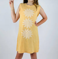 Tiny Whales - Girl's Kick It In The Sun Muscle Tank Dress - casual - clothing - cotton