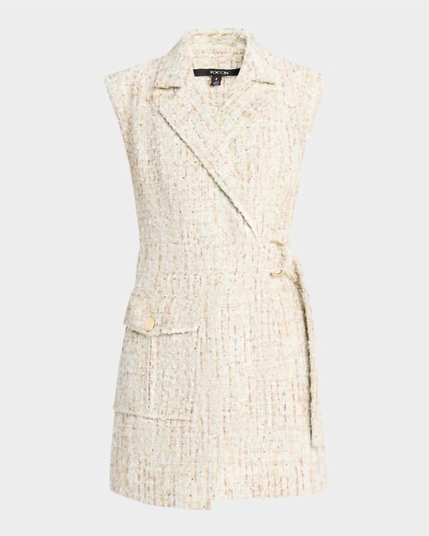 Toccin - Everly Safari Wrap Dress - clothing - collection:Graddresses(Auto) - dresses