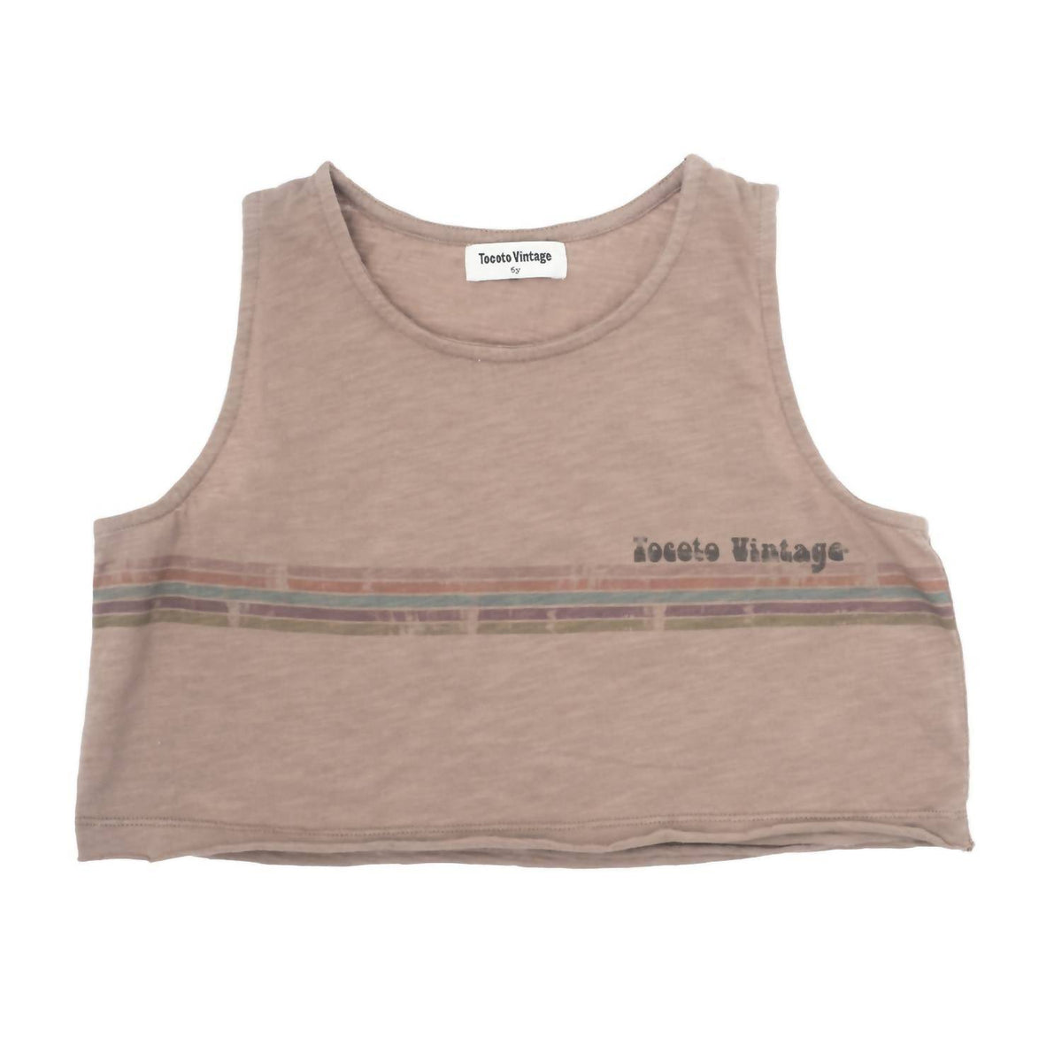 Tocoto Vintage - "lines" Straps Top