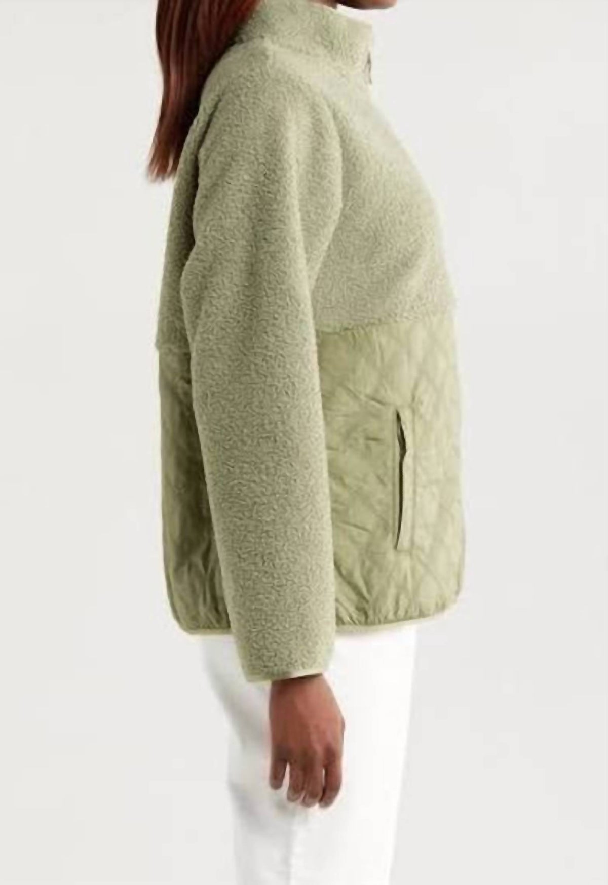 Tommy Bahama - Quilted Faux Sherpa Jacket