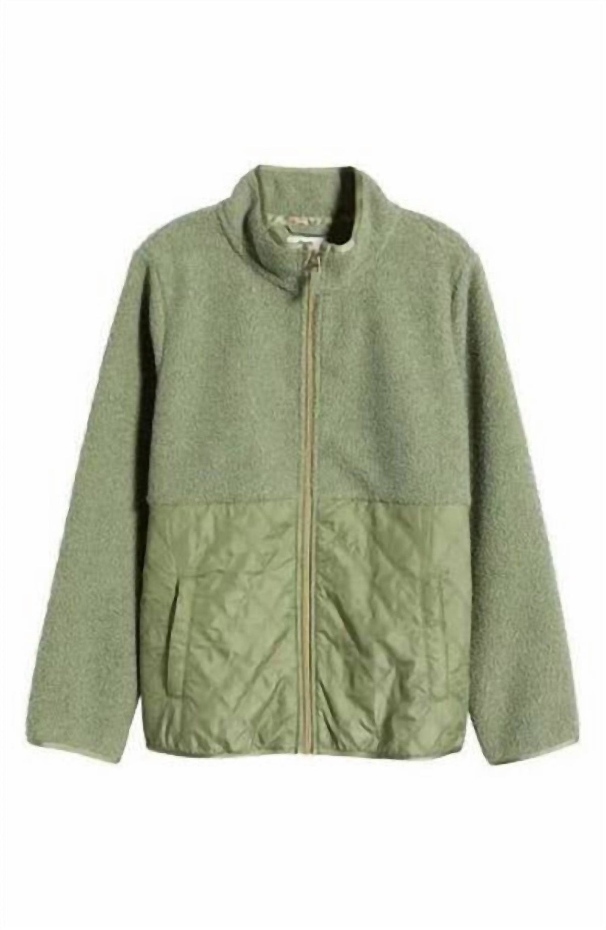Tommy Bahama - Quilted Faux Sherpa Jacket