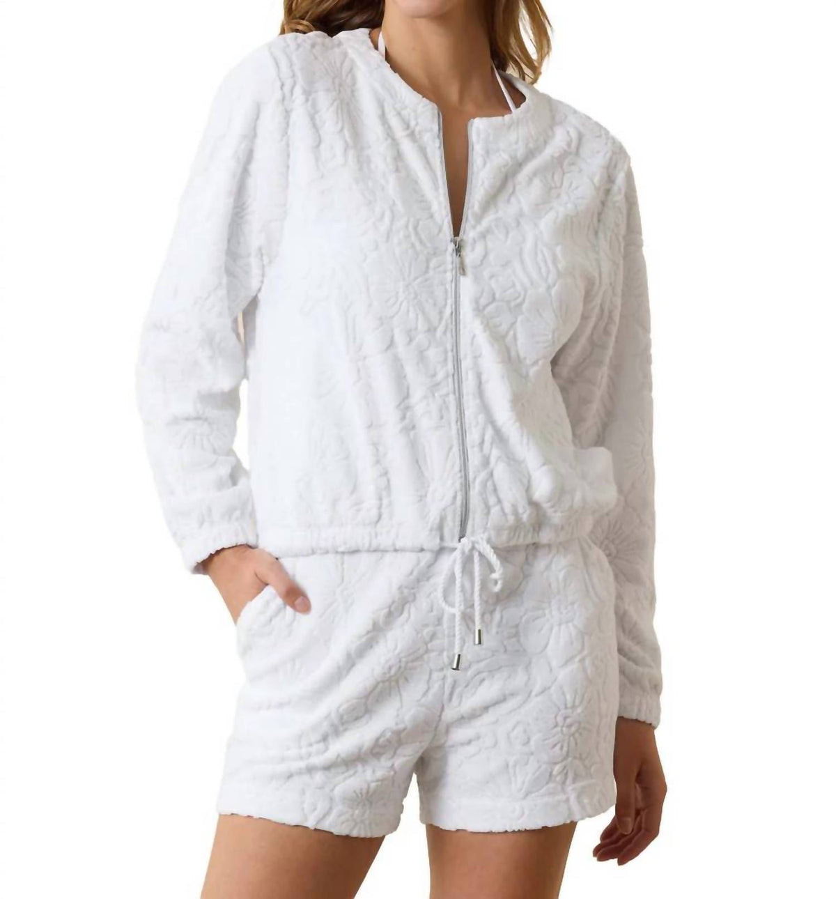 Tommy Bahama - Textured Beach Terry Jacket