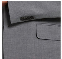 Tommy Hilfiger - Two Button Notch Lapel Wool Blend Suit Jacket