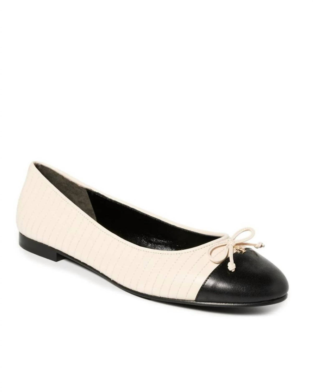 Tory Burch - Women's Cap Toe Quilted Ballet Shoes