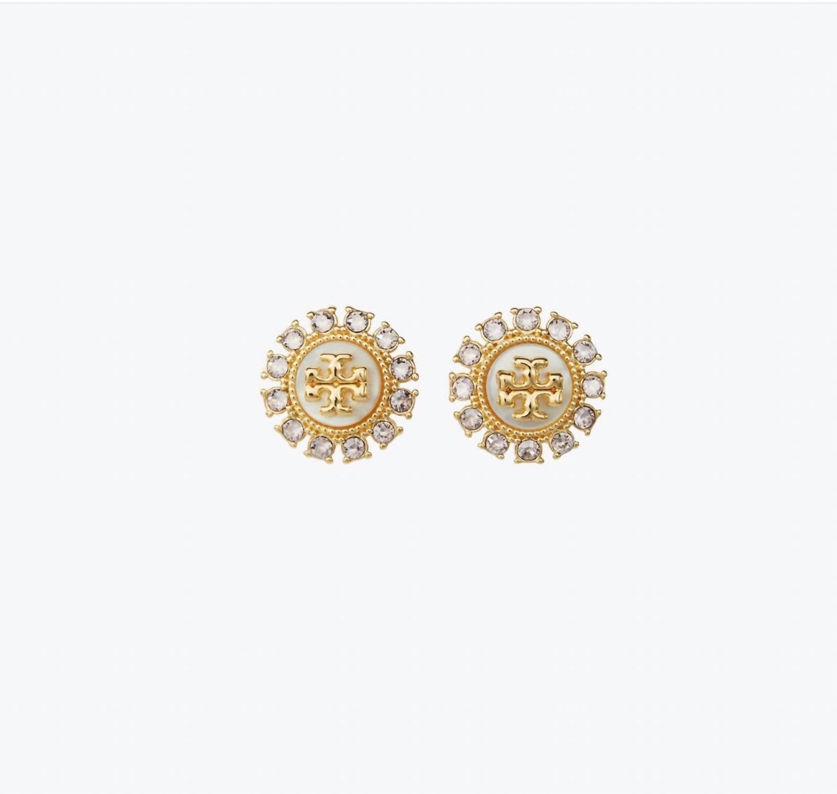 Tory Burch - Moondance Crystal Stud Earrings