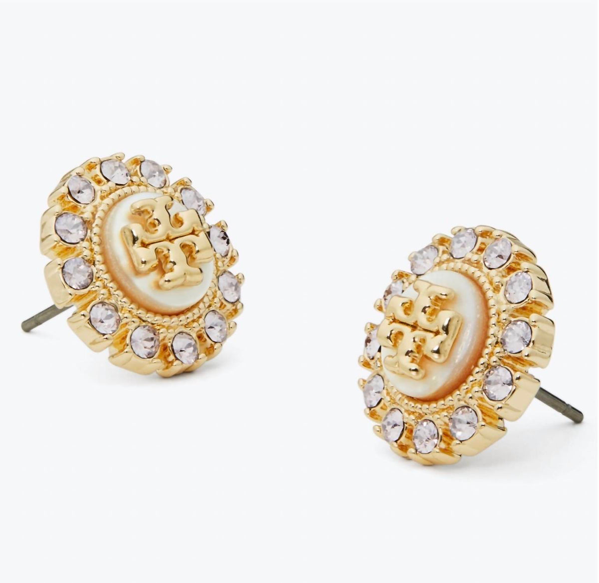 Tory Burch - Moondance Crystal Stud Earrings