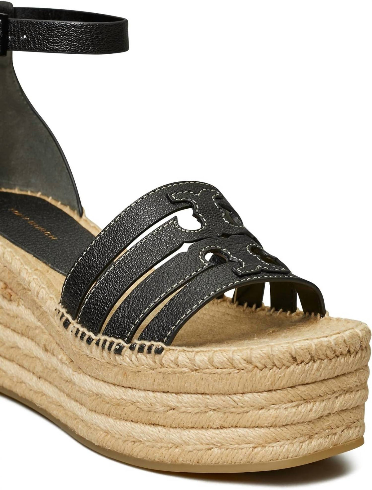 Tory Burch - Women's 80 Mm Ines Cage Wedge Espadrille Platform