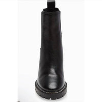 Tory Burch - Women's Carson 70mm Lug Sole High Heel Booties - ankle - boots - beige - booties