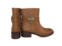 Tory Burch - Women's Miller Calf Leather Bootie Boots - ankle - boots - booties - brown