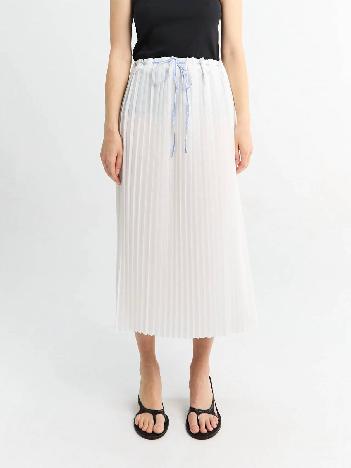 Toteme - Belted Pleated Skirt