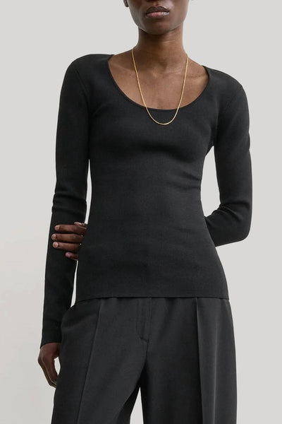 Toteme - Compact Knit Top
