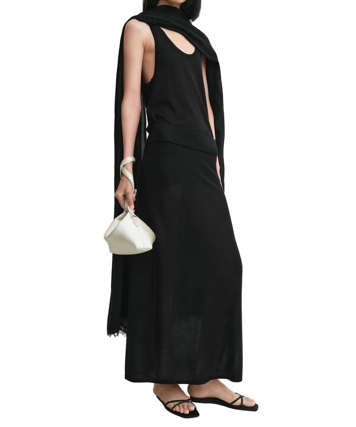 Toteme - Long Knit Skirt