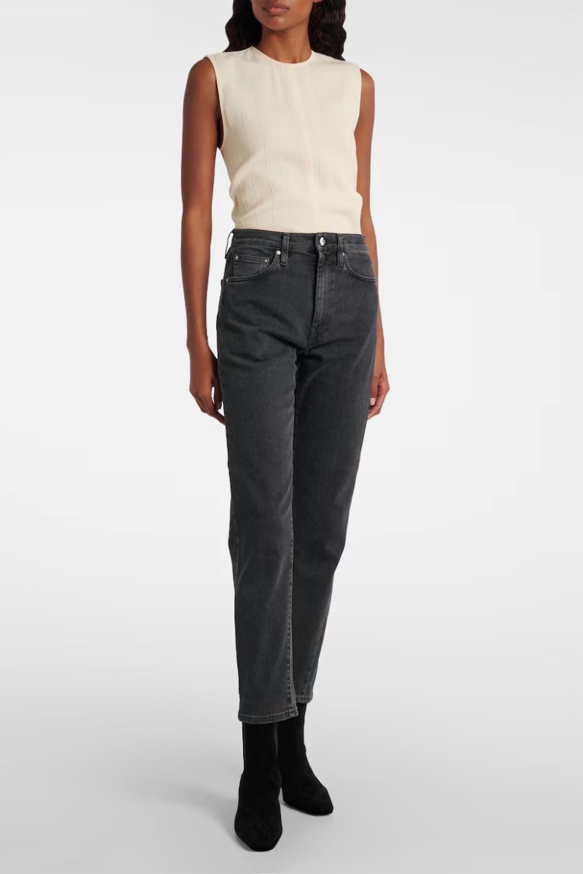 Toteme - Vintage Medium Rise Twisted Seam Pants