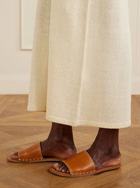 Toteme - Women's Studded Leather Slides