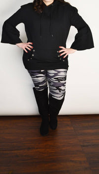 Tough Luv - Bell Sleeve Hoodie