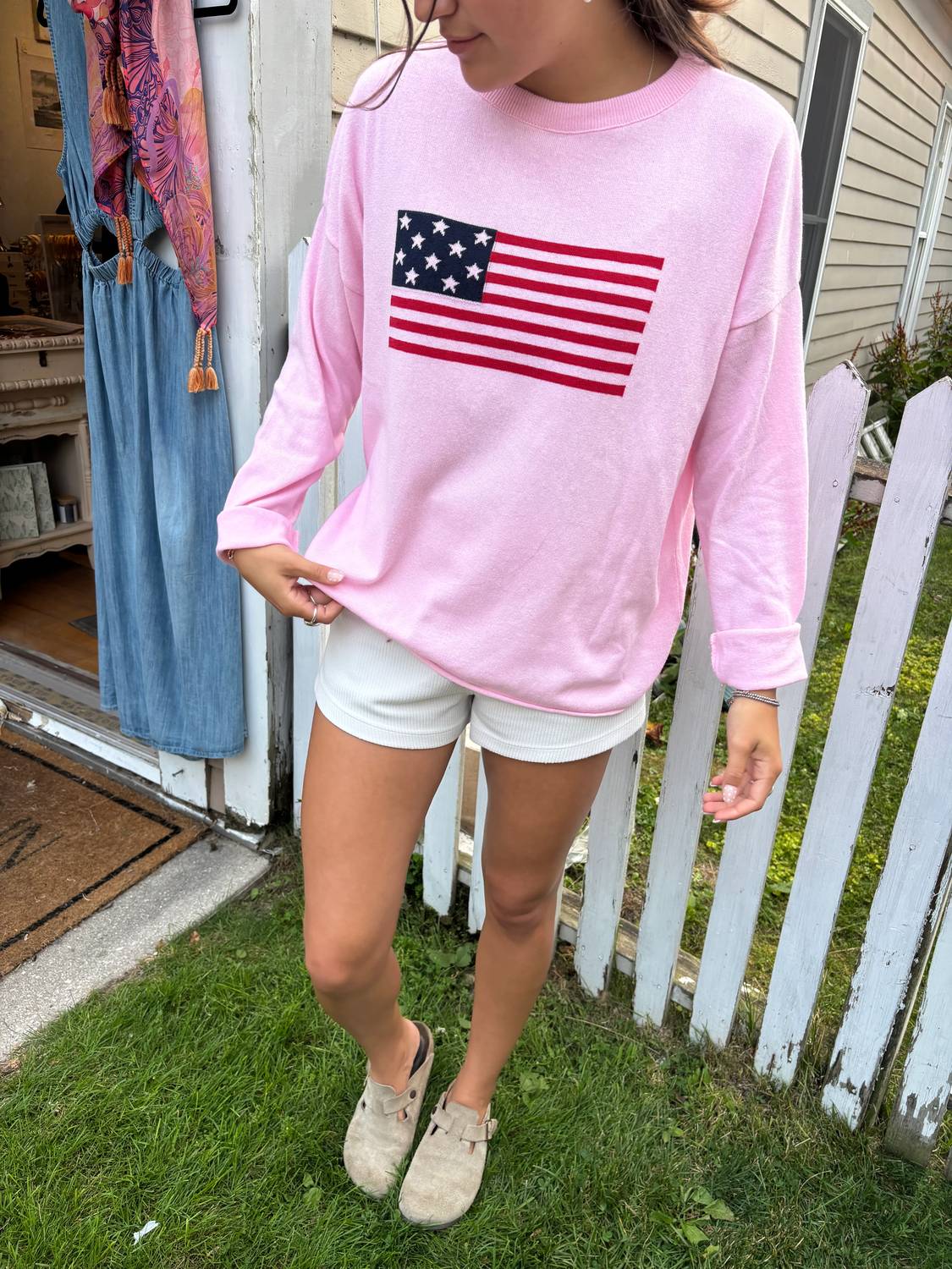 Town Pride - Knit Flag Sweater