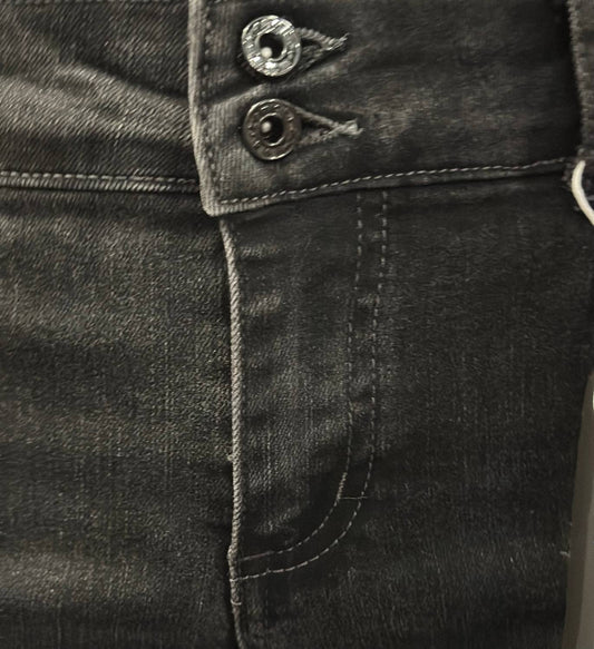 Tractr - Girl's Dolly Denim Jean - black - bottoms - clothing