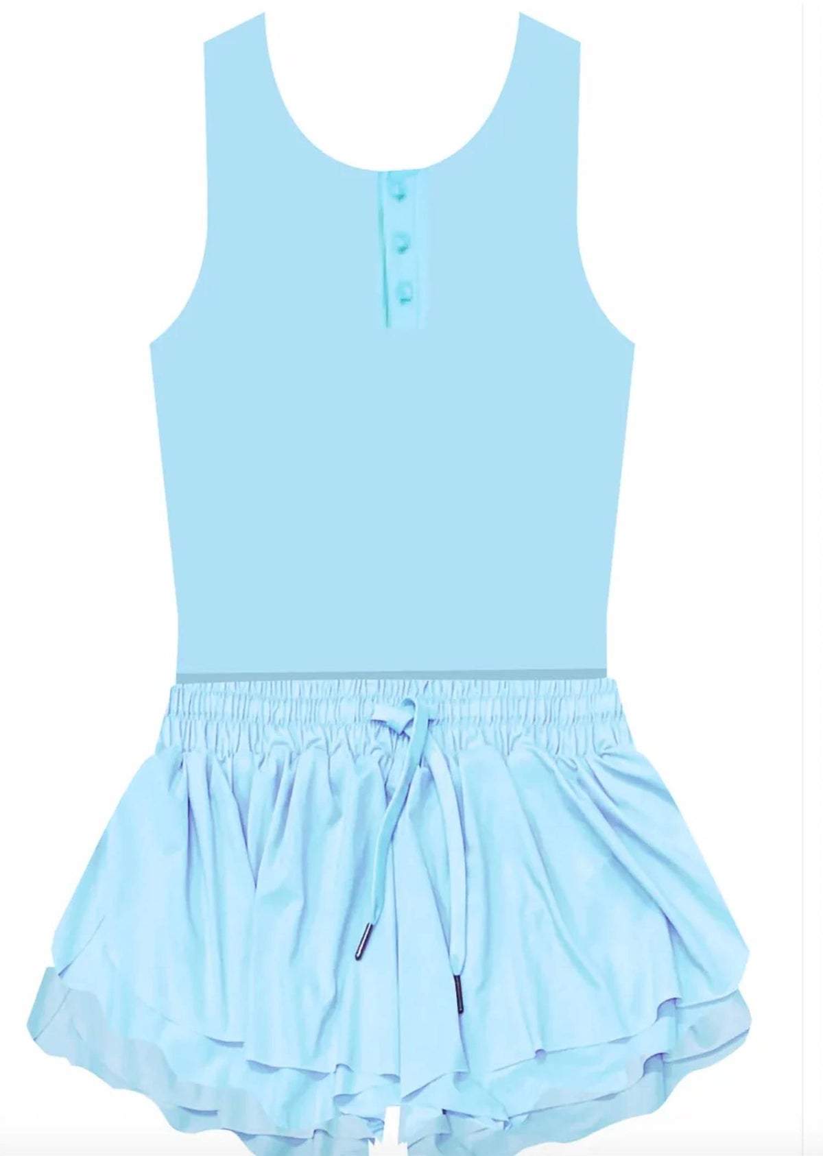 Tractr - GIRLS RACERBACK DANCE ROMPER
