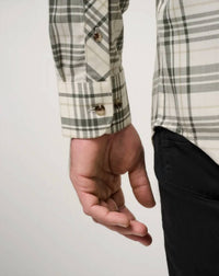 Travismathew - Cloud Plaid Flannel Button-Down