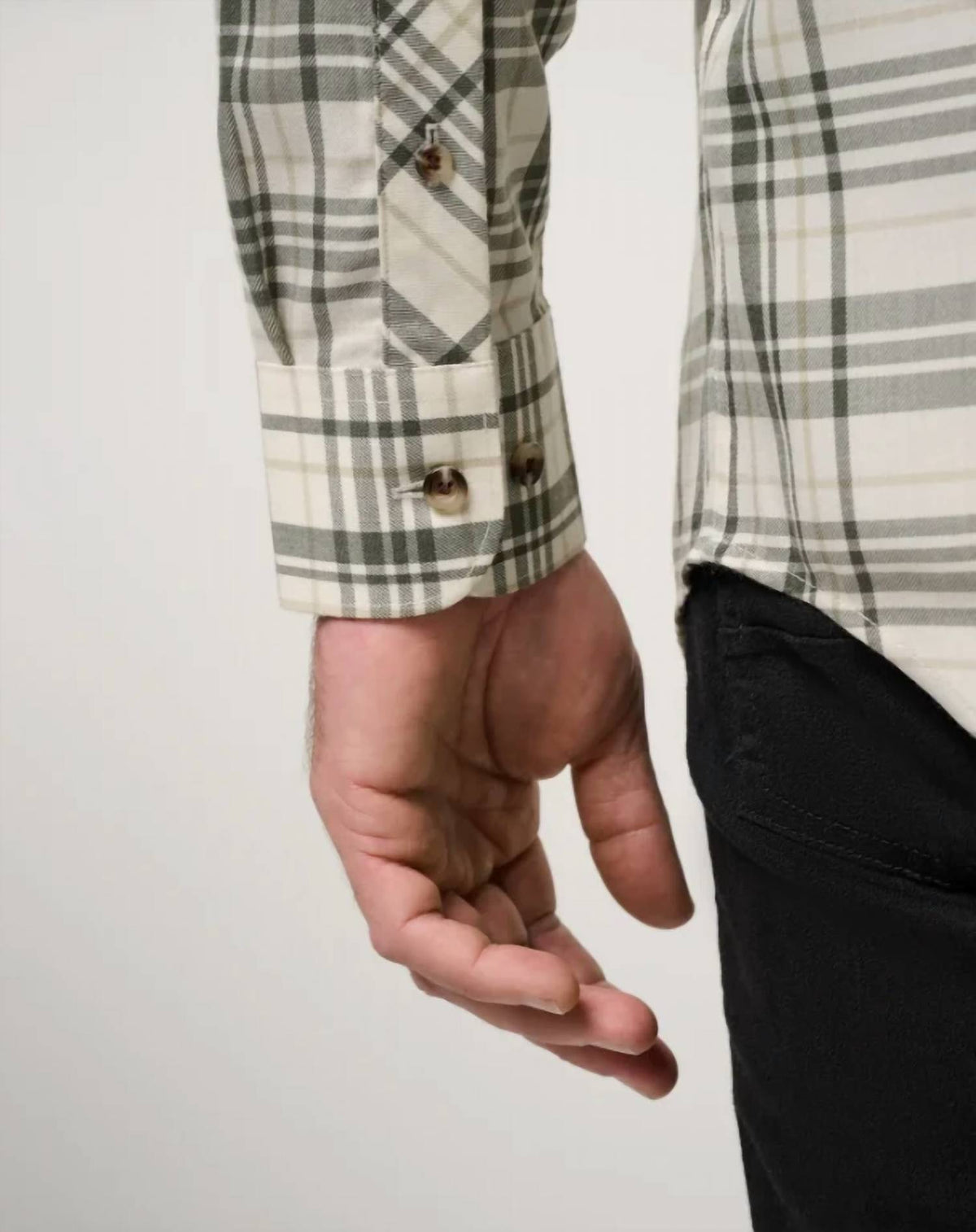Travismathew - Cloud Plaid Flannel Button-Down