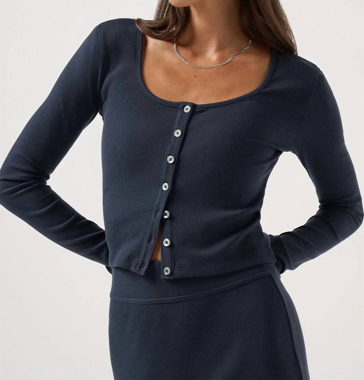 Travismathew - Cloud Rib Long Sleeve Button Top