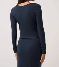 Travismathew - Cloud Rib Long Sleeve Button Top