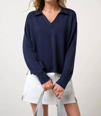 Travismathew - Skyloft Soft V-neck Pullover Top