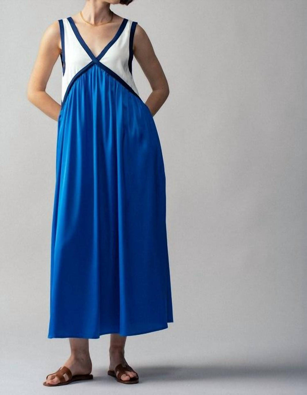 Trend:Notes - Boho Colorblock Maxi Dress