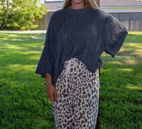 Tres Bien - Knit Sweater Top