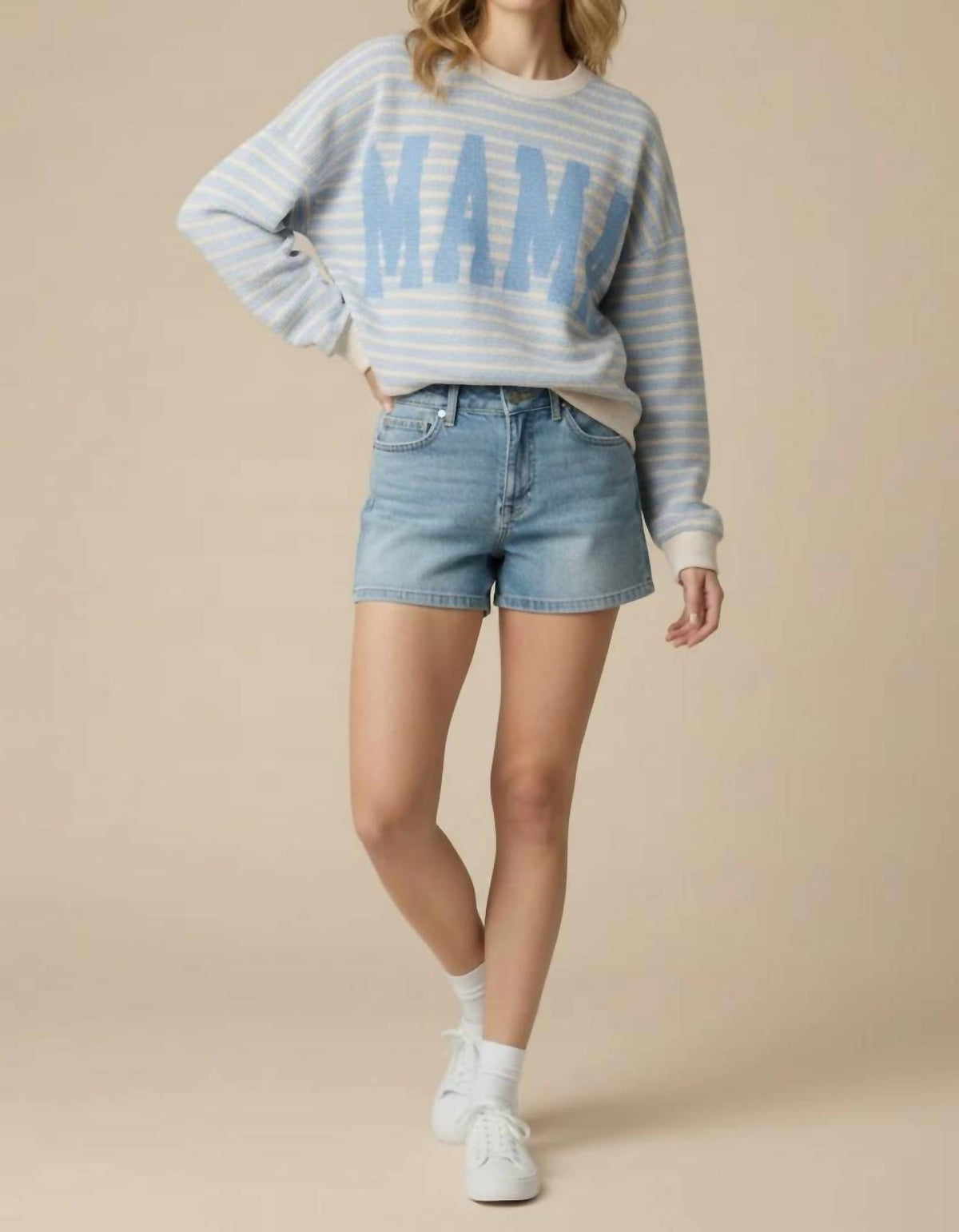 Tres Bien - Mama Cloudy Knit Top