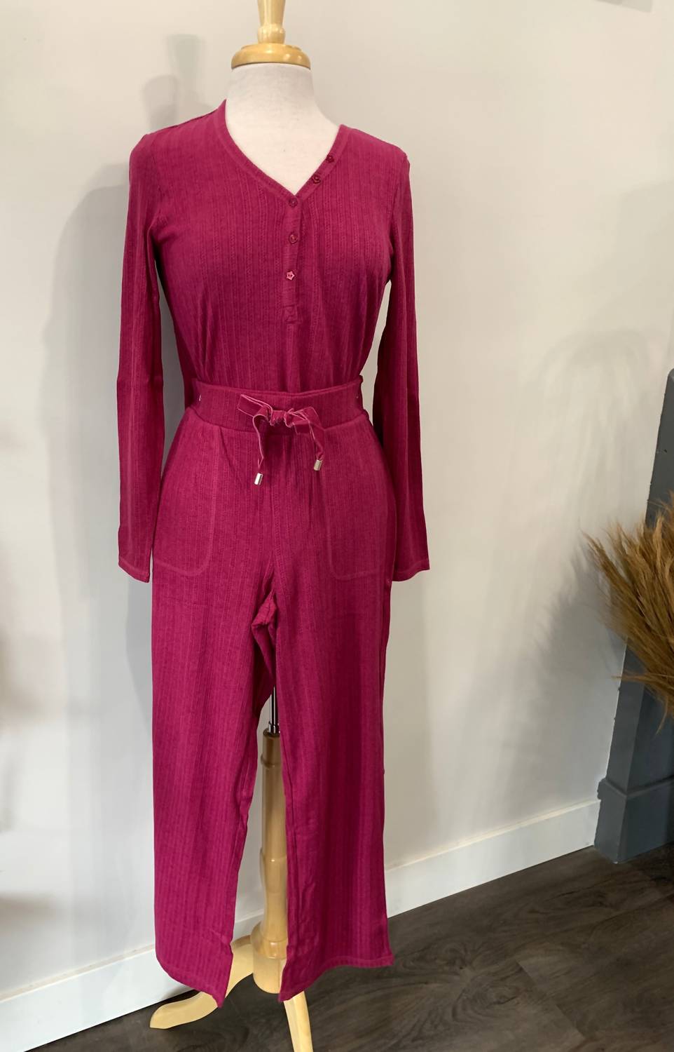 Tribal - 2 Piece Henley Pajama Set - clothing - loungewear - loungewear - set