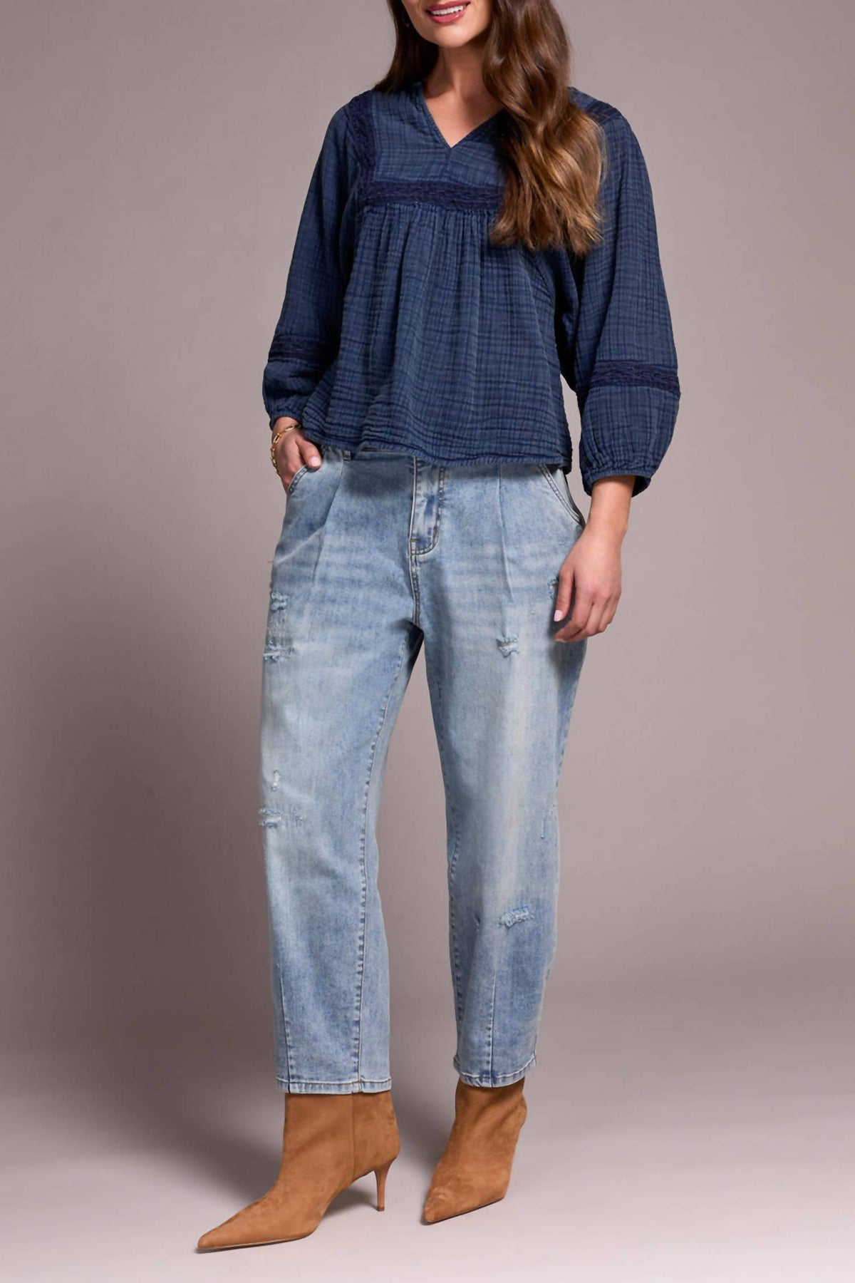 Tribal - Audrey Barrel Jeans
