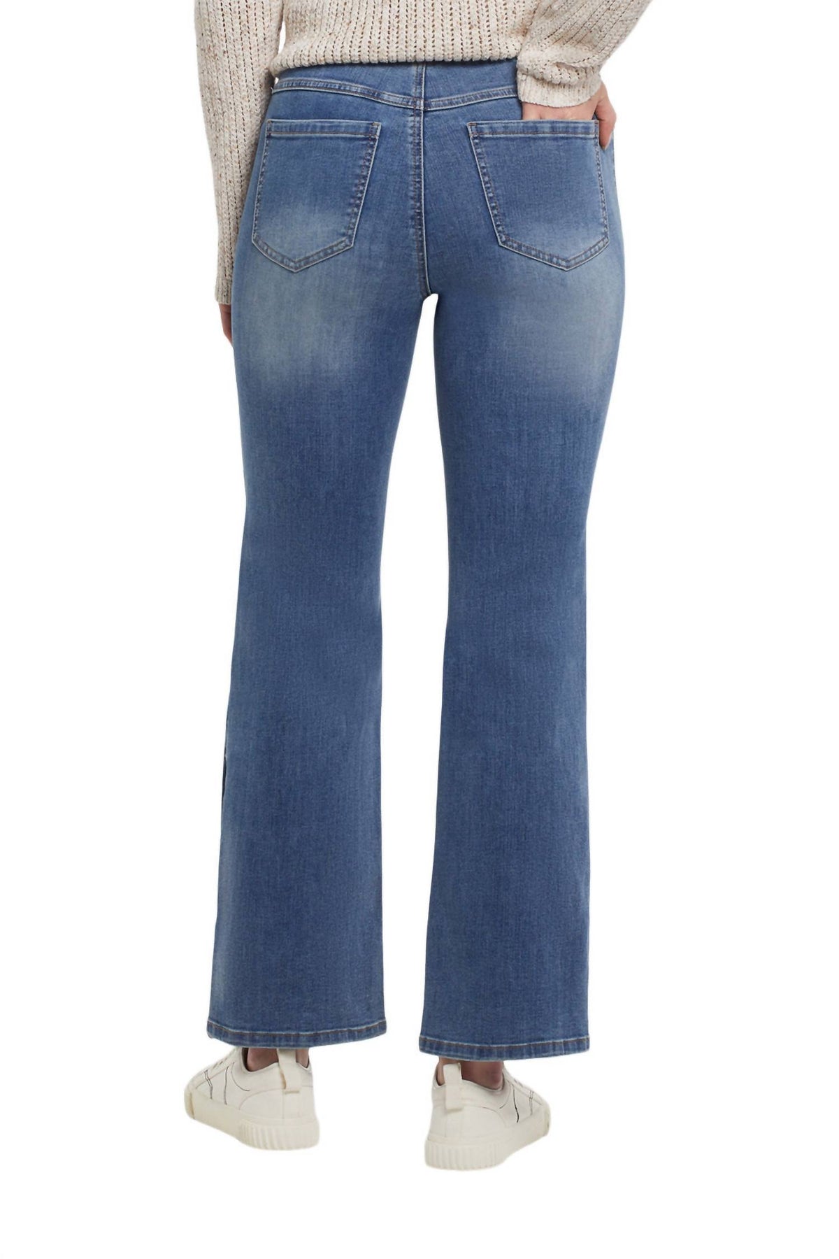 Tribal - Audrey Micro Flare Pull On Jean