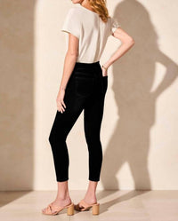 Tribal - Audrey Pull - on Ankle Jegging - black - clothing - cotton - blend