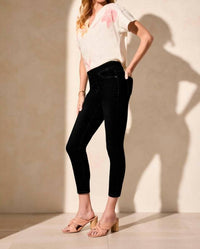 Tribal - Audrey Pull - on Ankle Jegging - black - clothing - cotton - blend