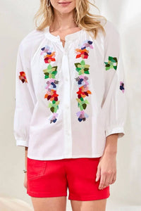 Tribal - Blouse With Embroidery