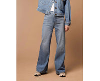 Tribal - Blue Thread Brookke Hugging Palazzo Jeans