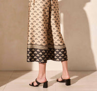 Tribal - Border Print Flowy Pants