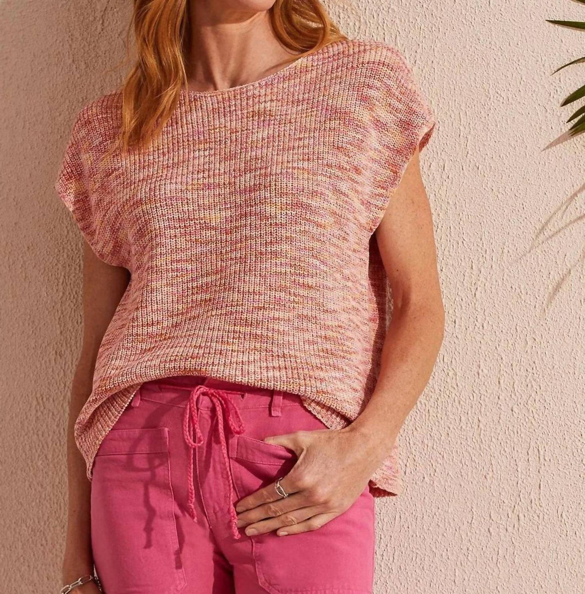 Tribal - Cap Sleeve Sweater