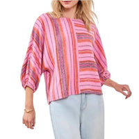 Tribal - DOLMAN STRIPE BLOUSE