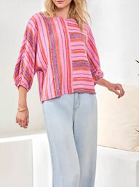 Tribal - DOLMAN STRIPE BLOUSE
