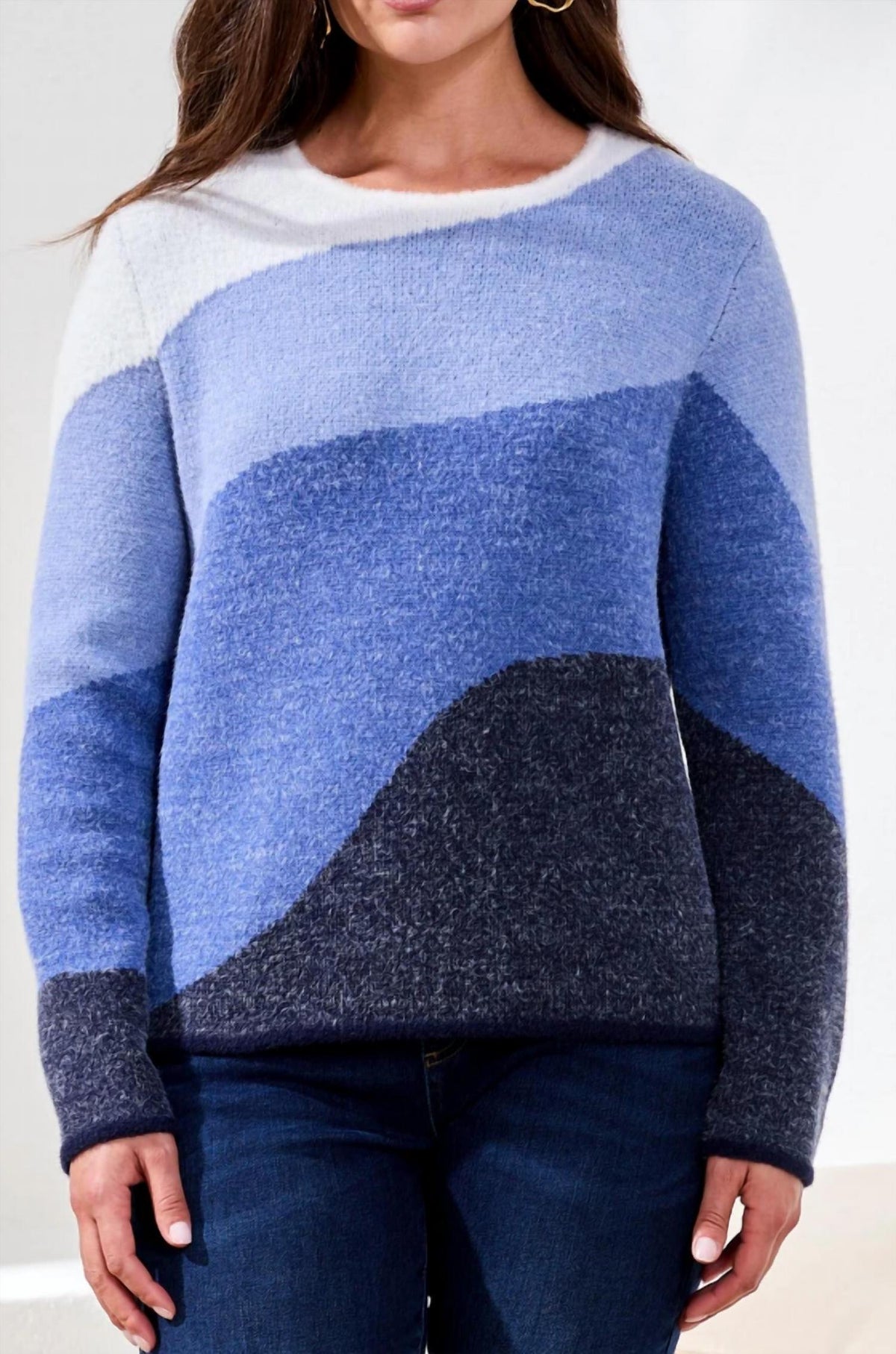 Tribal - Elise Crew Neck Sweater
