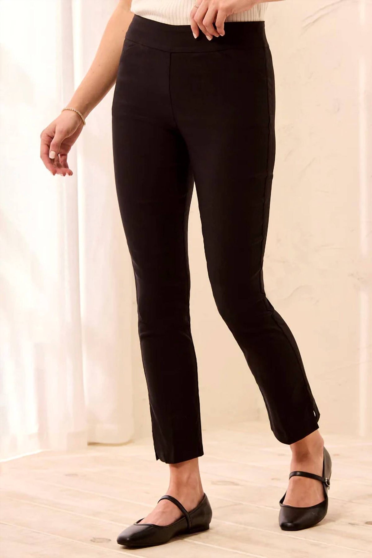 Tribal - Flatten It® Tummy Control Pull-on Ankle Pants