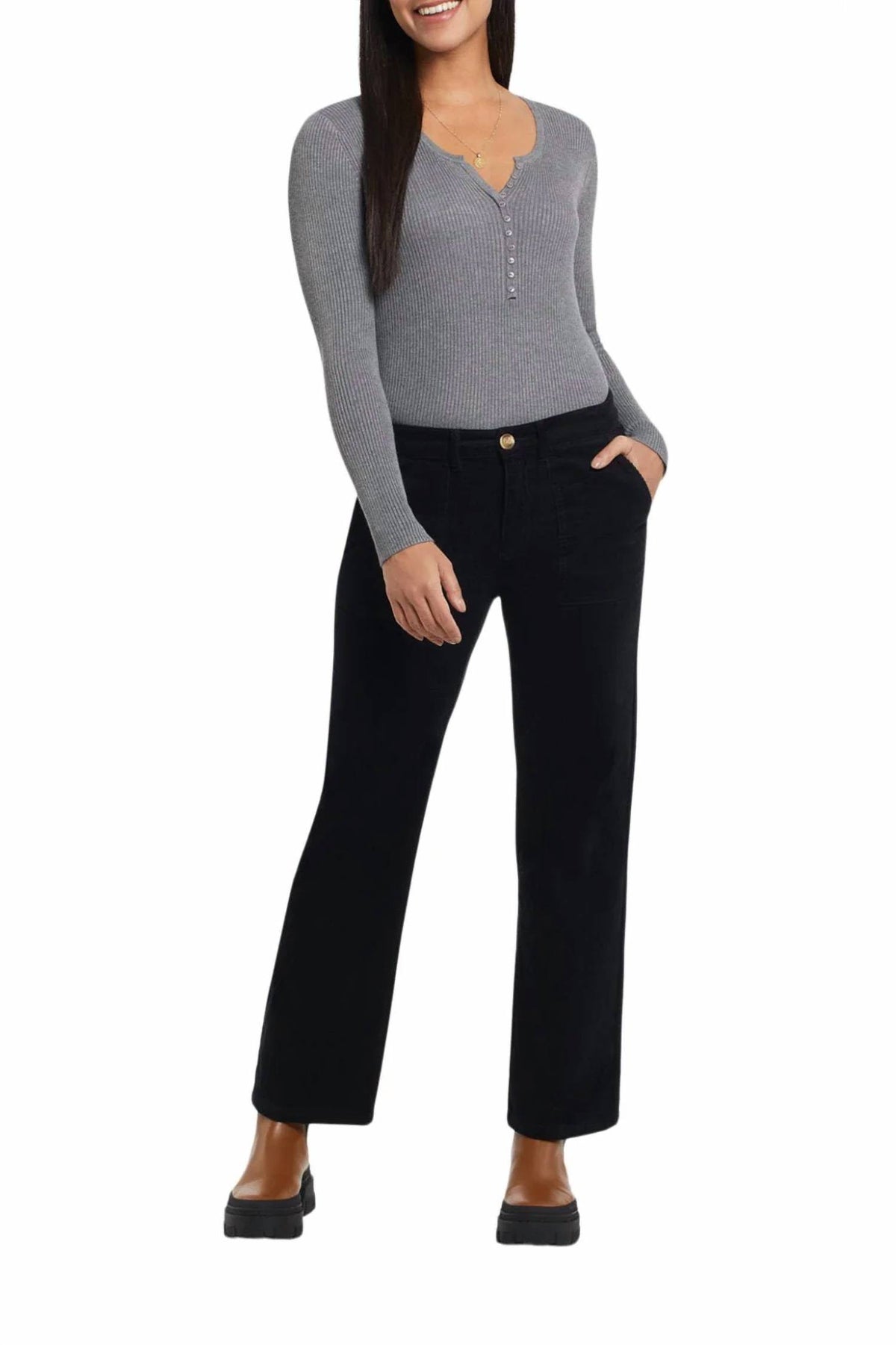Tribal - Fly Front Ankle Pants