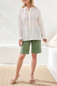Tribal - Front Pocket Blouse