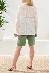 Tribal - Front Pocket Blouse