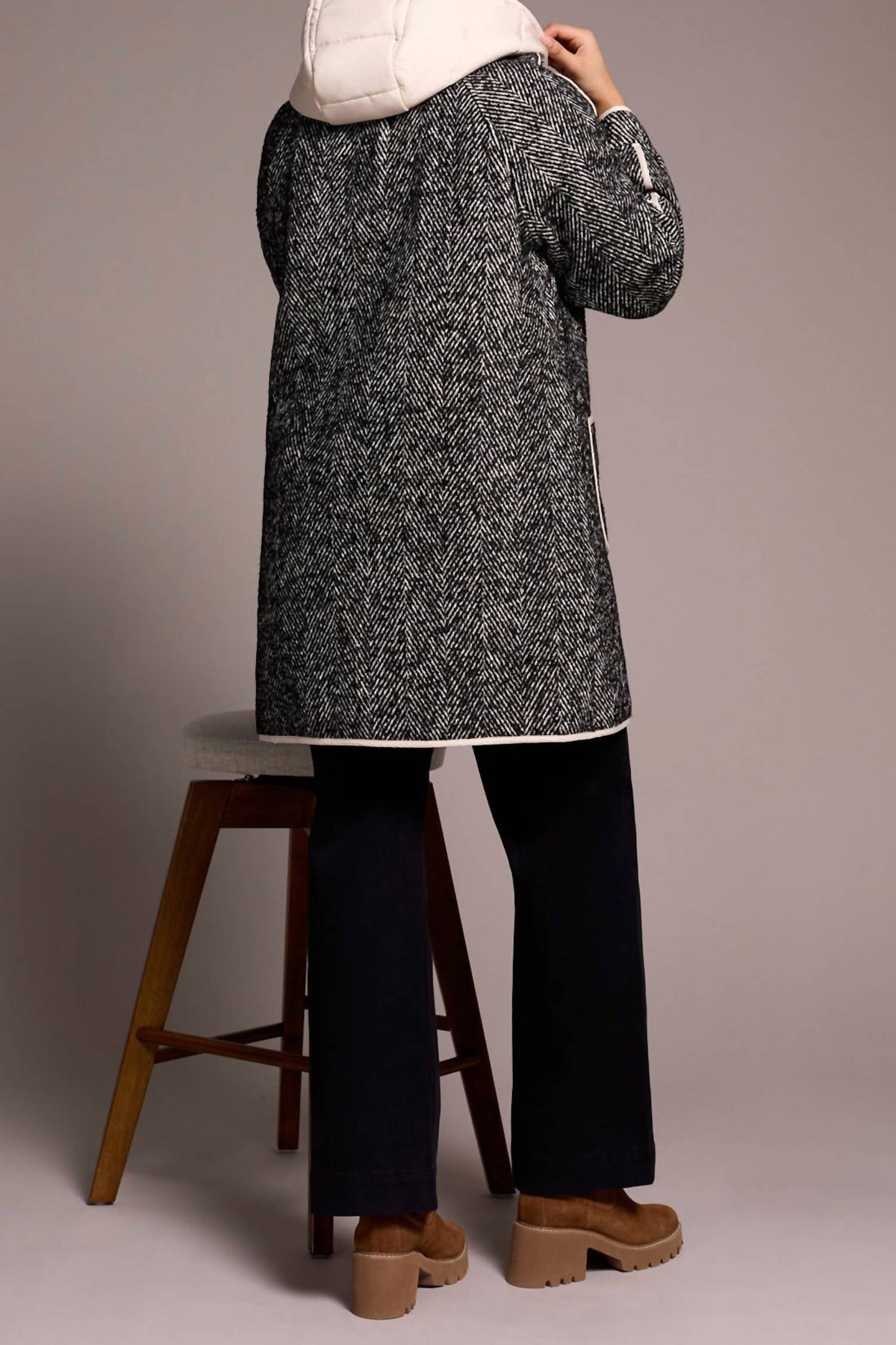 Tribal - Herringbone Lightweight Fooler Coat
