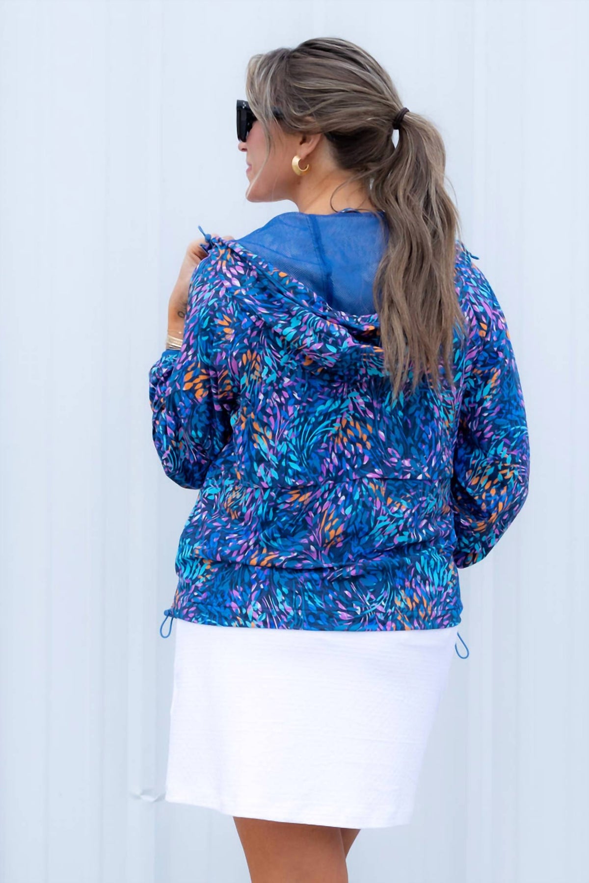 Tribal - Hooded Long Sleeve Jacket
