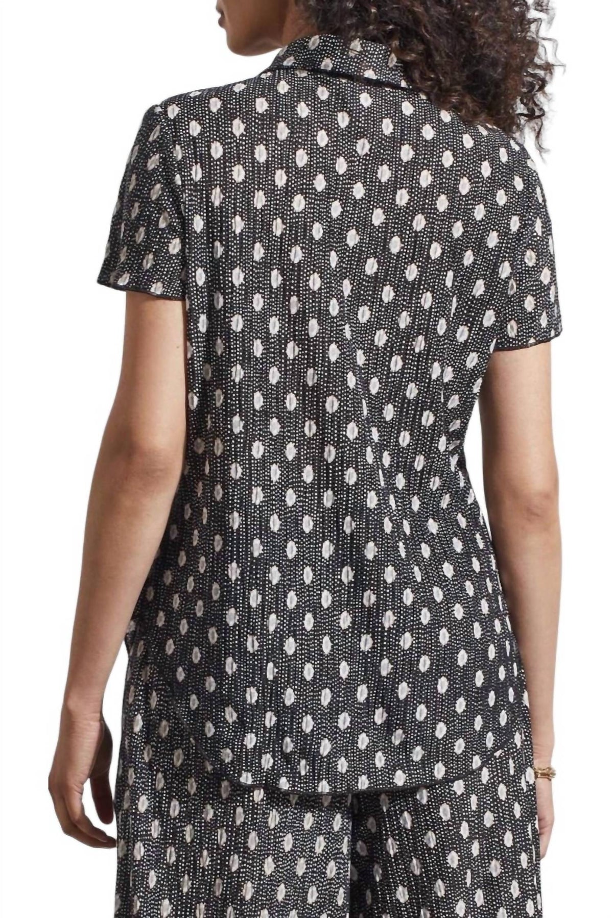 Tribal - Knit Shirred Top