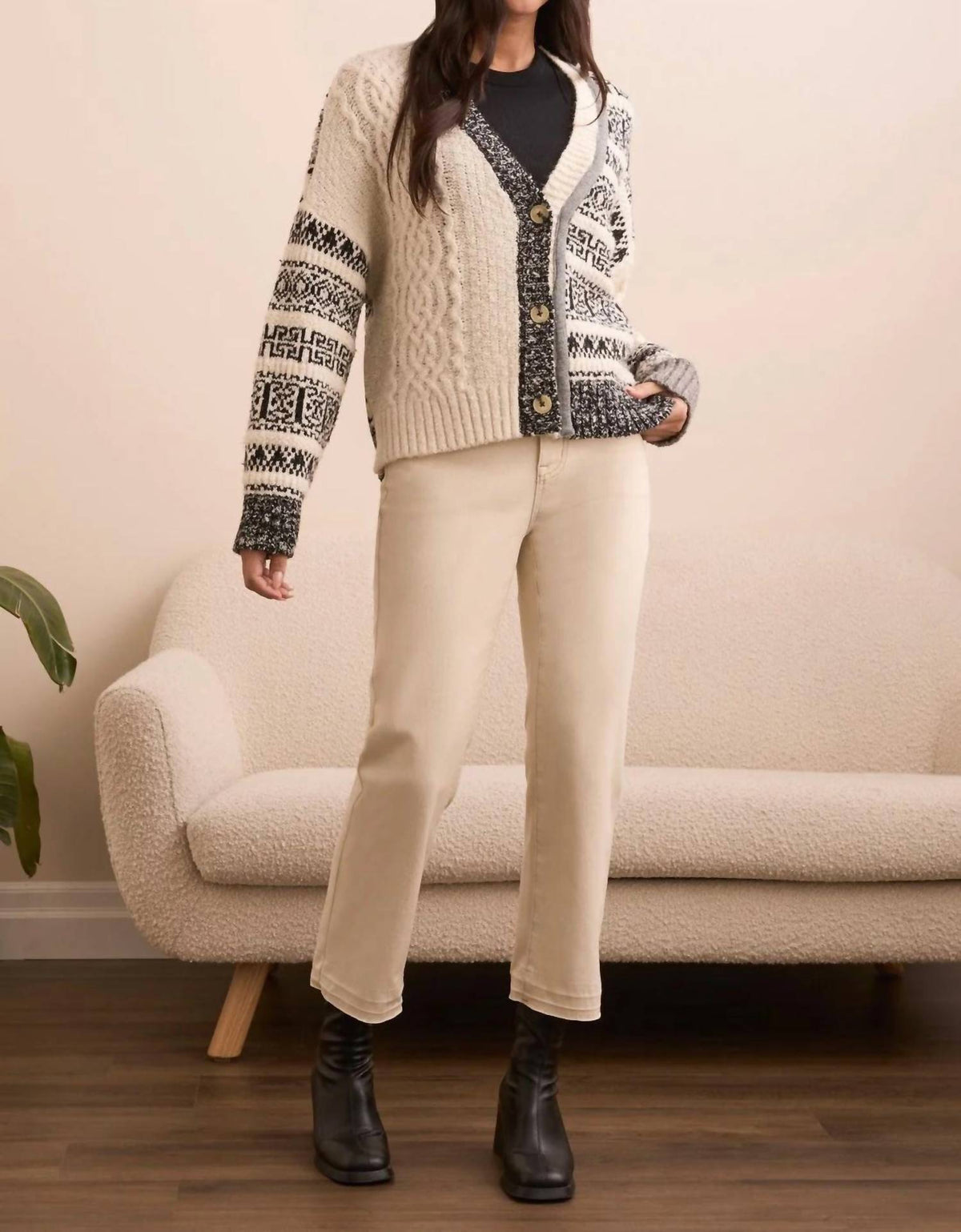 Tribal - Multi Stitch Cardigan